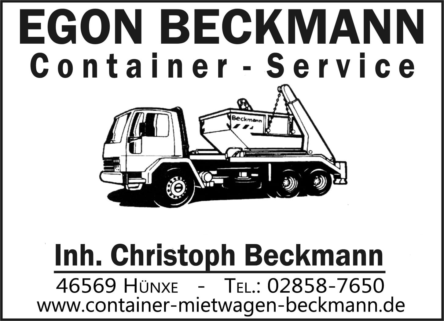 Container Service Beckmann